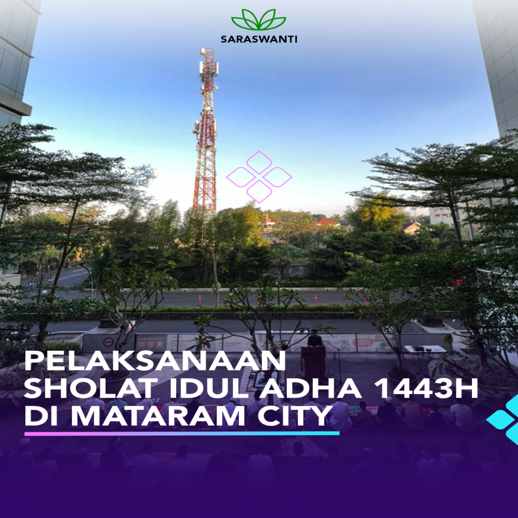 Sholat Idul Adha 1443 H di Mataram City Yogyakarta