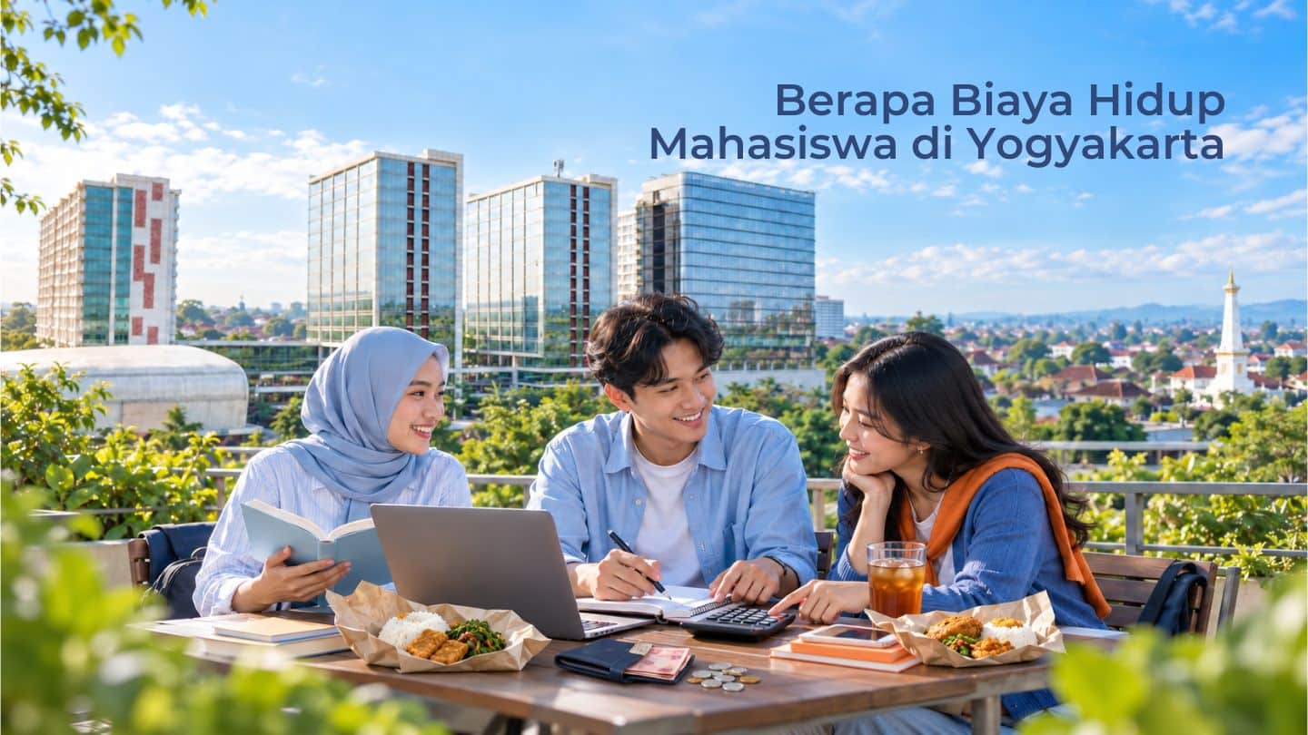 Biaya hidup mahasiswa di Yogyakarta berbeda-beda tergantung gaya hidup, lokasi tempat tinggal, dan kebutuhan masing-masing. Komponen pengeluaran yang umumnya perlu diperhitungkan meliputi tempat tinggal, makan, transportasi, internet, kebutuhan akademik, kesehatan, dan pengeluaran pribadi. Menyusun anggaran berdasarkan seluruh komponen tersebut membantu keluarga merencanakan biaya kuliah dengan lebih matang