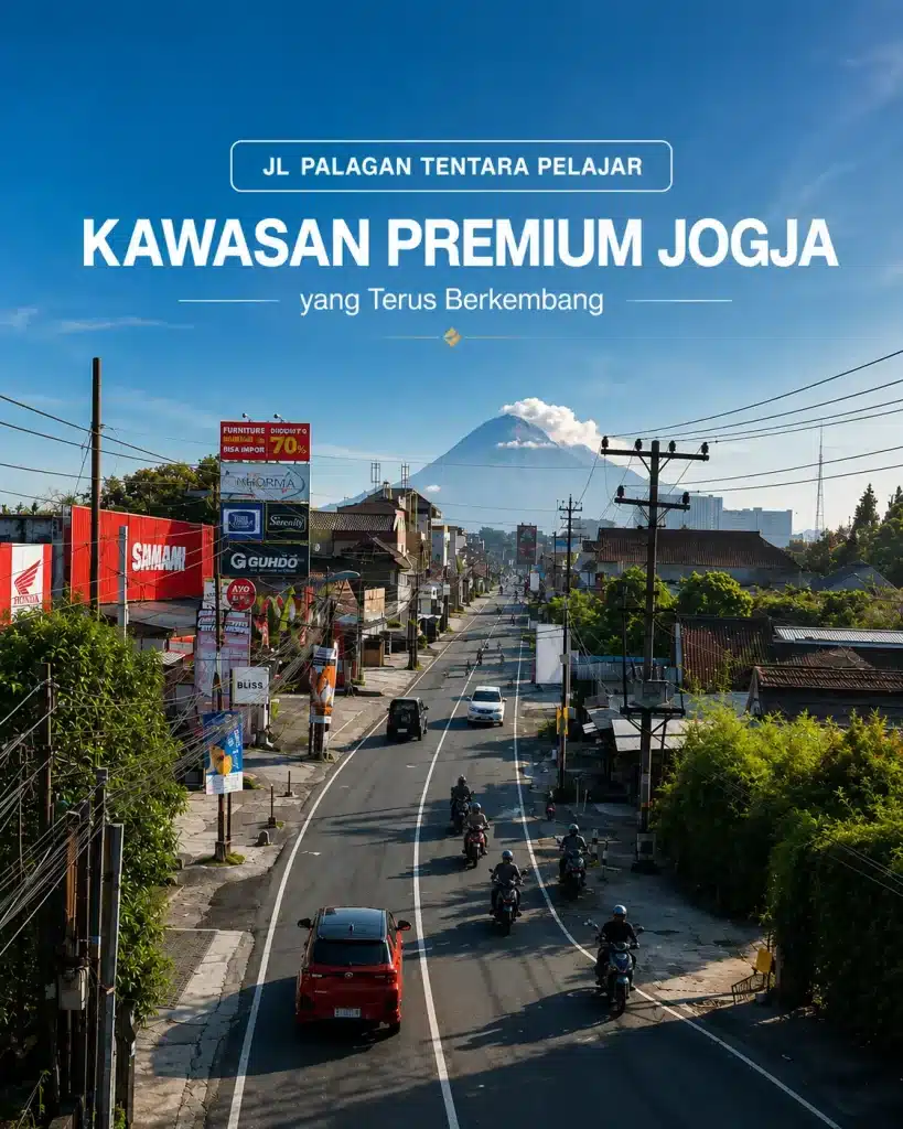 Jl Palagan Tentara Pelajar: Kawasan Premium Jogja yang Terus Berkembang, Rumah bagi Mataram City.