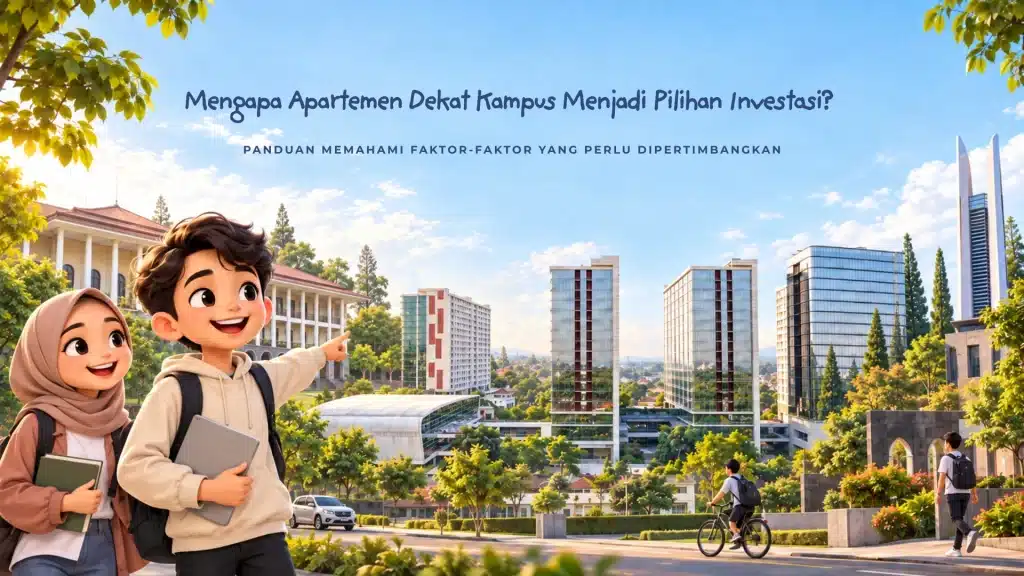 Mengapa Apartemen Dekat Kampus Menjadi Pilihan Investasi? Panduan Memahami Faktor-Faktor yang Perlu Dipertimbangkan